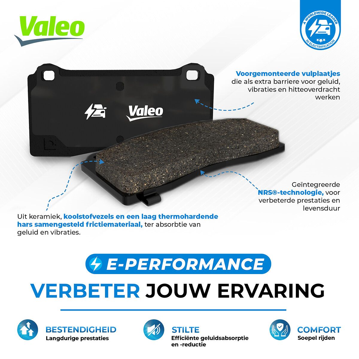 BRAKE PADS EV FORD C-MAX II RR